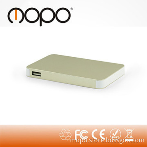 2014 hot aluminium alloy mobile phone charger ultraslim Power Supply
